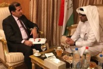اجتماع السفير مع باحث بارز في  السعودية
