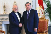 لقاء رئيس الجمهورية  إمام على رحمان مع وزير خارجية إيران الإسلامية