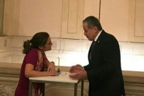 وزير خارجية جمهورية طاجيكستان يلتقى نظيرته الكندية