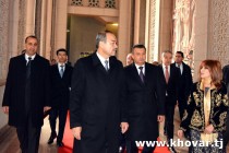 رئيس وزراء أوزبكستان يزور مجمع ” كاخ نوروز” الثقافي بدوشنبه