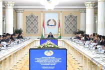 مشاركة زعيم البلاد فى الاجتماع الثامن عشر للمجلس الاستشاري بشأن تحسين مناخ الاستثمار في ظل رئيس جمهورية طاجيكستان