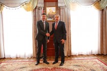 لقاء وزير الخارجية مع ممثل منظمة الاغذية والزراعة التابعة للامم المتحدة فى جمهورية طاجيكستان