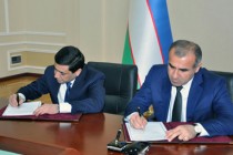 لقاء المدعي العام لجمهورية طاجيكستان مع نظيره الأوزبكى آته بيك مورادوف
