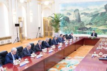 اجتماع رئيس جمهورية الصين الشعبية مع وزراء خارجية منظمة شانغهاي للتعاون