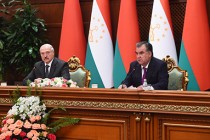 تصريح رئيس جمهورية طاجيكستان إمام علي رحمان للصحافة عقب نتائج المفاوضات مع رئيس جمهورية بيلاروس الكسندر لوكاشينكو