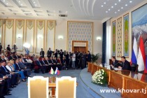 زيارة رئيس الوزراء الروسي ديمتري ميدفيديف الرسمية إلى جمهورية طاجيكستان تثمر ثلاث وثائق للتعاون