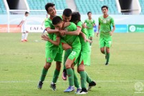 الفريق الوطني للناشئين الطاجيكي لكرة القدم يهزم منافسيهم  من قرغيزستان بتسعة لاعبين في بطولة آسيا الوسطى لكرة القدم بين الأطفال