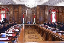 إجتماع حكومة جمهورية طاجيكستان