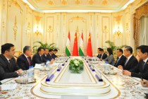 إجتماع اللجنة الحكومية المشتركة  بين طاجيكستان والصين