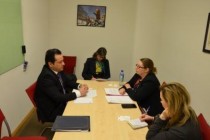 لقاء السفير الطاجيكى فى المملكة المتحدة مع مديرة قسم التعاونات الثنائية لوزارة النقل في المملكة المتحدة