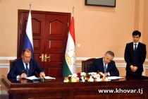 توقيع برنامج التعاون بين الخارجيتين الطاجيكية و الروسية لعام 2019