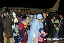 إعادة 84 طفلا قاصرا طاجيكيًا من العراق إلى طاجيكستان بتعليمات رئيس جمهورية طاجيكستان ، إمام على رحمان