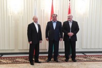الاجتماع الثلاثي لرؤساء دول طاجيكستان وروسيا و بلاروسيا