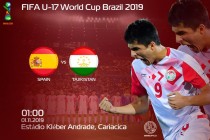 بطولة العالم للشباب – 2019: مباراة أسبانيا – طاجيكستان ستقام اليوم