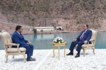حوار فخامة الرئيس إمام علي رحمان رئيس جمهورية طاجيكستان مع قناة “الجزيرة” لدولة قطر