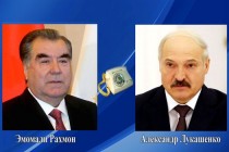أجرى رئيس جمهورية طاجيكستان إمام علي رحمان محادثة هاتفية مع رئيس جمهورية بيلاروسيا ألكسندر لوكاشينكو