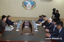 لقاء رئيس اللجنة المركزية للانتخابات والاستفتاء بجمهورية طاجيكستان مع نظيره الأوزبكي ميرضا أولوغبيك عبد السلاموف