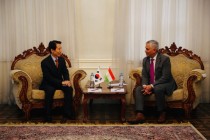 لقاء النائب الأول لوزير خارجية جمهورية طاجيكستان مع القائم بأعمال سفارة جمهورية كوريا في طاجيكستان