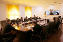 وزير خارجية طاجيكستان، اجتماع عمل مع سفراء طاجيكستان في شكل مؤتمر بالفيديو
