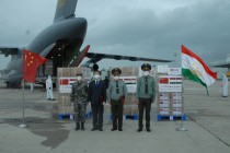 أكثر من مليوني يوان من المساعدات الصينية لوزارة الدفاع في طاجيكستان لمكافحة كوفيد-19