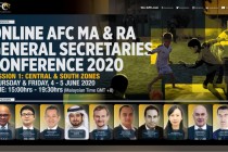 الاتحاد الآسيوي يعقد مؤتمرا عبر الإنترنت لأمناء عام اتحادات كرة القدم