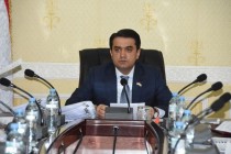 اجتماع مجلس النواب التابع للمجلس العالي لجمهورية طاجيكستان في دوشنبه