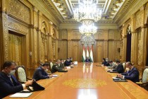 اجتماع مجلس الأمن لجمهورية طاجيكستان برئاسة زعيم الأمة إمام علي رحمان