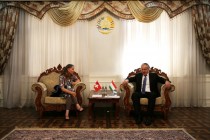 انتهاء البعثة الدبلوماسية لمديرة مكتب التعاون السويسري في طاجيكستان