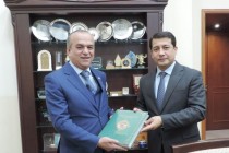 سفير طاجيكستان فى طشقند يجتمع مع النائب الأول لوزير خارجية أوزبكستان