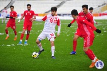 تعادل منتخبا شباب طاجيكستان وإيران في المباراة الودية الثانية في دوشنبه