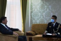 وزير الداخلية الطاجيكي يجتمع مع ممثل وزارة الأمن العام لجمهورية الصين الشعبية في طاجيكستان