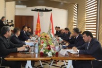 اجتماع وزيري الداخلية لطاجيكستان وقيرغيزستان في محافظة صغد الطاجيكستانية
