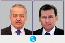 وزيرا خارجية طاجيكستان وتركمانستان يتحدثان هاتفيا