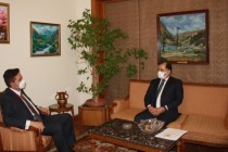 سفير طاجيكستان لدى مصر يلتقي نائب وزير الخارجية المصري للشؤون الآسيوية طارق الوسيمي