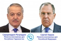 وزيرا خارجية طاجيكستان وروسيا يتحدثان هاتفيا