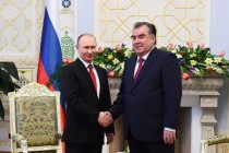 رئيس الاتحاد الروسي فلاديمير بوتين يقوم بزيارة رسمية إلى جمهورية طاجيكستان