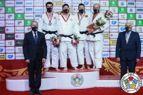 المصارع الطاجيكي تيمور رحيموف يفوز بميدالية فضية في جراند سلام في باكو