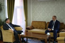 وزير الشؤون الداخلية لجمهورية طاجيكستان يلتقي  مع رئيس المكتب التمثيلي لوزارة الشؤون الداخلية لروسيا الاتحادية .