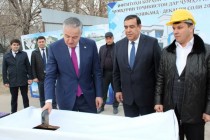 تشييد مبنى جديد لسفارة طاجيكستان في أوزبكستان في طشقند
