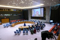 المندوب الدائم لطاجيكستان يشارك في اجتماع  مجلس الأمن التابع للأمم المتحدة