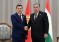 لقاء رئيس جمهورية طاجيكستان إمام على رحمان مع رئيس جمهورية قرغيزستان صدير جباروف