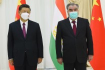 رئيس جمهورية طاجيكستان إمام علي رحمان يلتقي برئيس جمهورية الصين الشعبية شي جين بينغ