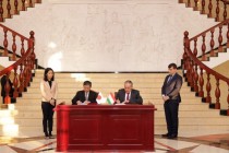 طاجيكستان واليابان توقعان مذكرات تبادل بشأن مشروع “منح تعليمية لتنمية الموارد البشرية”