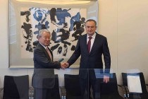 دولتعلي  سعيد يلتقي برئيس جايكا ورئيس بنك اليابان للتعاون الدولي