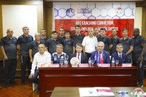 إنظم اتحاد كرة القدم في طاجيكستان في اجتماع مدربي الدرجة “أ” لاتحاد الآسيوي لكرة القدم