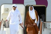 أمير دولة قطر الشيخ تميم بن حمد آل ثاني يصل إلى جمهورية طاجيكستان بزيارة دولة