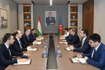 مناقشة توسيع التعاون الثنائي بين طاجيكستان وأذربيجان فى باكو