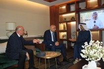 رئيس مجلس النواب يجتمع مع رئيس المجلس العالمي للتسامح والسلام بدولة الإمارات العربية المتحدة
