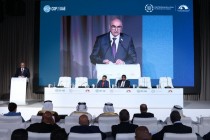 رئيس مجلس النواب الطاجيكي يشارك في المؤتمر الثامن والعشرين للأطراف في اتفاقية الأمم المتحدة النموذجية بشأن تغير المناخ
