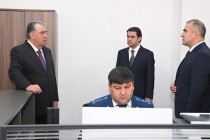 رئيس الدولة إمام علي رحمان يفتتح المبنى الإداري الإضافي لمكتب المدعي العام لجمهورية طاجيكستان